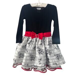 Holiday Dress Bonnie Jean  Sz 8 Christmas dress